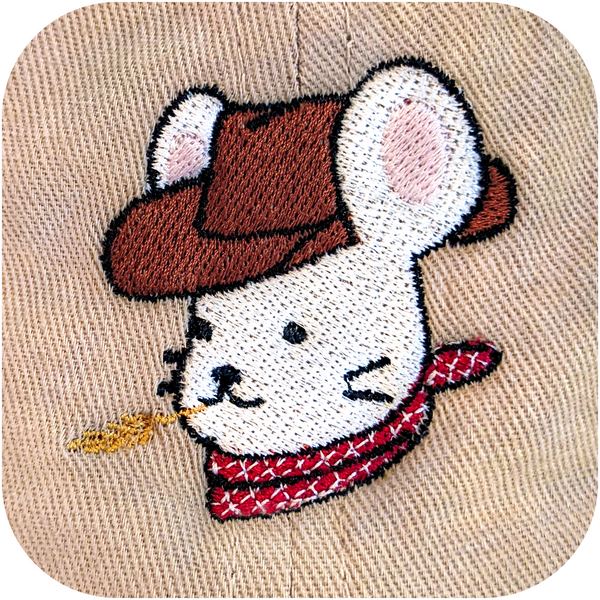 cowboy mouse hat