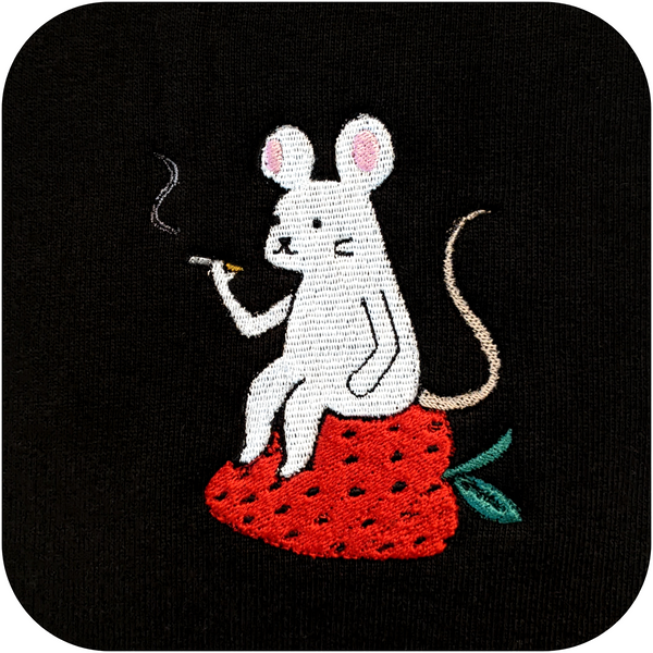 strawberry mouse [nite lite] hoodie