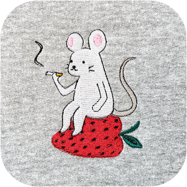 strawberry mouse hoodie