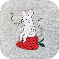 strawberry mouse hoodie