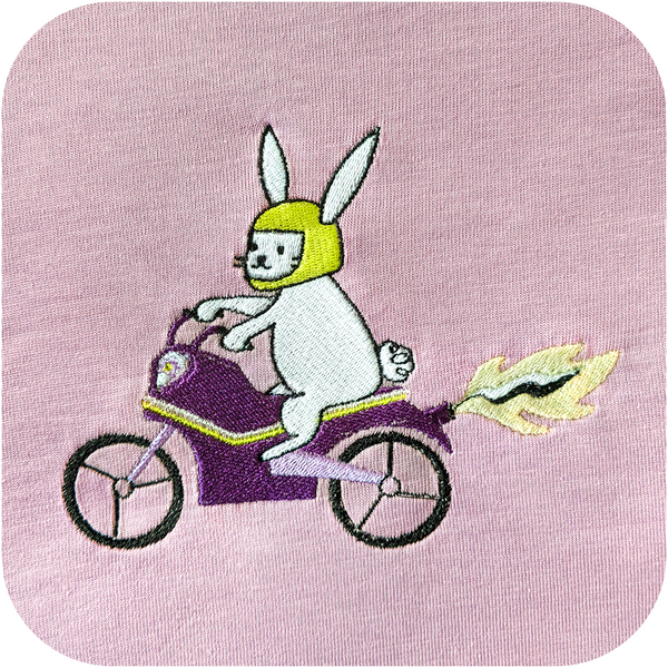 moto bun [retro ride] tee